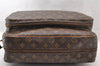 Authentic Louis Vuitton Monogram Nile 34 Shoulder Cross Bag M45242 Junk 9265I