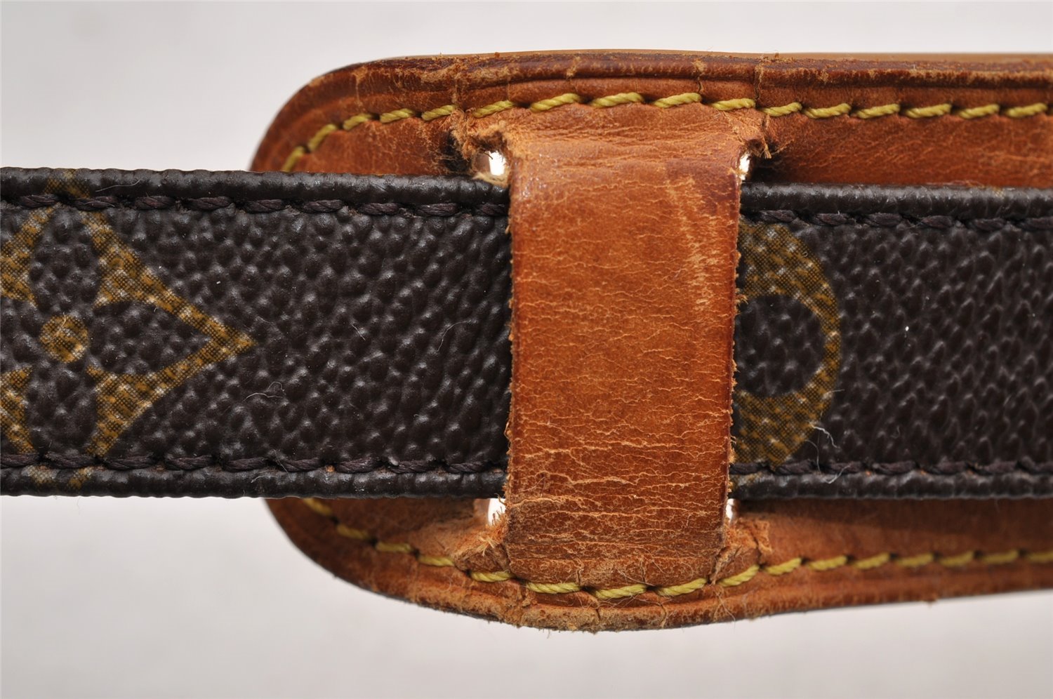 Authentic Louis Vuitton Monogram Nile 34 Shoulder Cross Bag M45242 Junk 9265I