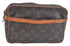 Authentic Louis Vuitton Monogram Compiegne 23 Clutch Hand Bag M51847 LV 9265J