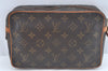 Authentic Louis Vuitton Monogram Compiegne 23 Clutch Hand Bag M51847 LV 9265J