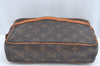 Authentic Louis Vuitton Monogram Compiegne 23 Clutch Hand Bag M51847 LV 9265J