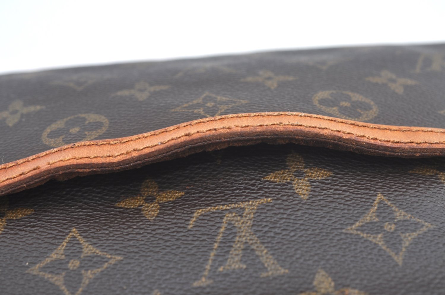 Authentic Louis Vuitton Monogram Compiegne 23 Clutch Hand Bag M51847 LV 9265J