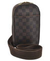 Authentic Louis Vuitton Damier Pochette Gange Waist Bag N48048 SP Order LV 9268I