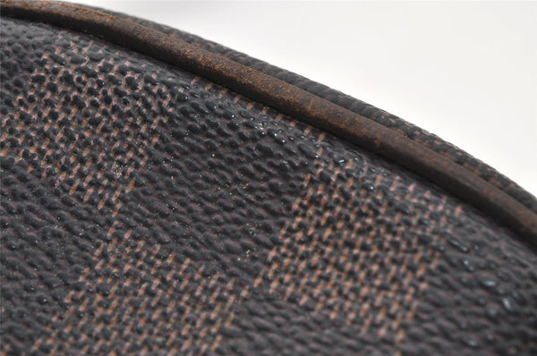 Authentic Louis Vuitton Damier Pochette Gange Waist Bag N48048 SP Order LV 9268I