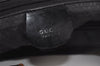 Authentic GUCCI Bamboo Shoulder Hand Bag Purse Nylon Leather Black 9269I