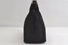 Authentic GUCCI Bamboo Shoulder Hand Bag Purse Nylon Leather Black 9270I