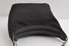 Authentic GUCCI Bamboo Shoulder Hand Bag Purse Nylon Leather Black 9270I