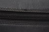 Authentic GUCCI Bamboo Shoulder Hand Bag Purse Nylon Leather Black 9270I