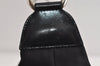 Authentic GUCCI Bamboo Shoulder Hand Bag Purse Nylon Leather Black 9270I