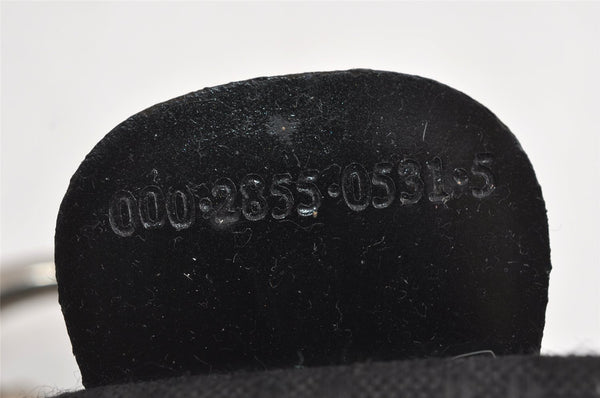 Authentic GUCCI Bamboo Shoulder Hand Bag Purse Nylon Leather Black 9270I