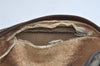 Authentic GUCCI Web Sherry Line Shoulder Bag GG PVC Leather Brown Junk 9271I