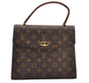 Authentic Louis Vuitton Monogram Malesherbes Hand Bag Purse M51379 LV 9272I