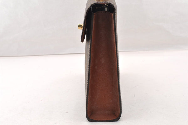 Authentic Louis Vuitton Monogram Malesherbes Hand Bag Purse M51379 LV 9272I