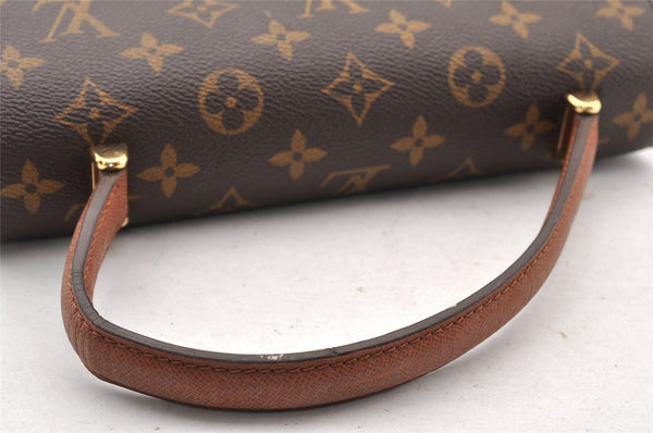 Authentic Louis Vuitton Monogram Malesherbes Hand Bag Purse M51379 LV 9272I