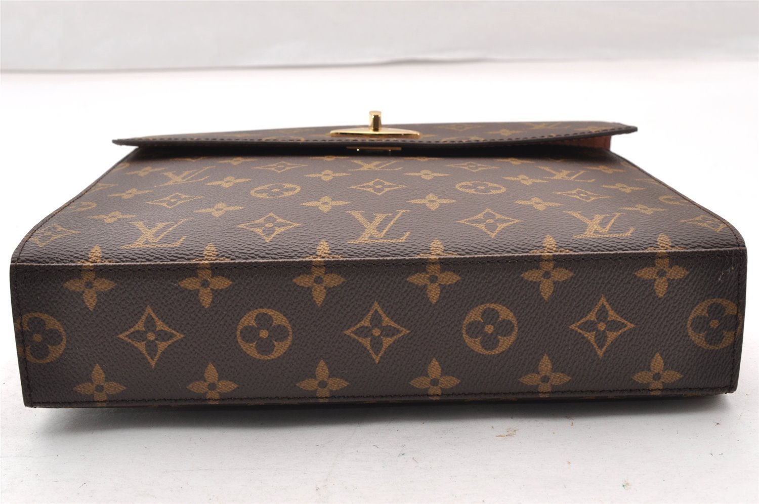 Authentic Louis Vuitton Monogram Malesherbes Hand Bag Purse M51379 LV 9272I