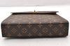 Authentic Louis Vuitton Monogram Malesherbes Hand Bag Purse M51379 LV 9272I