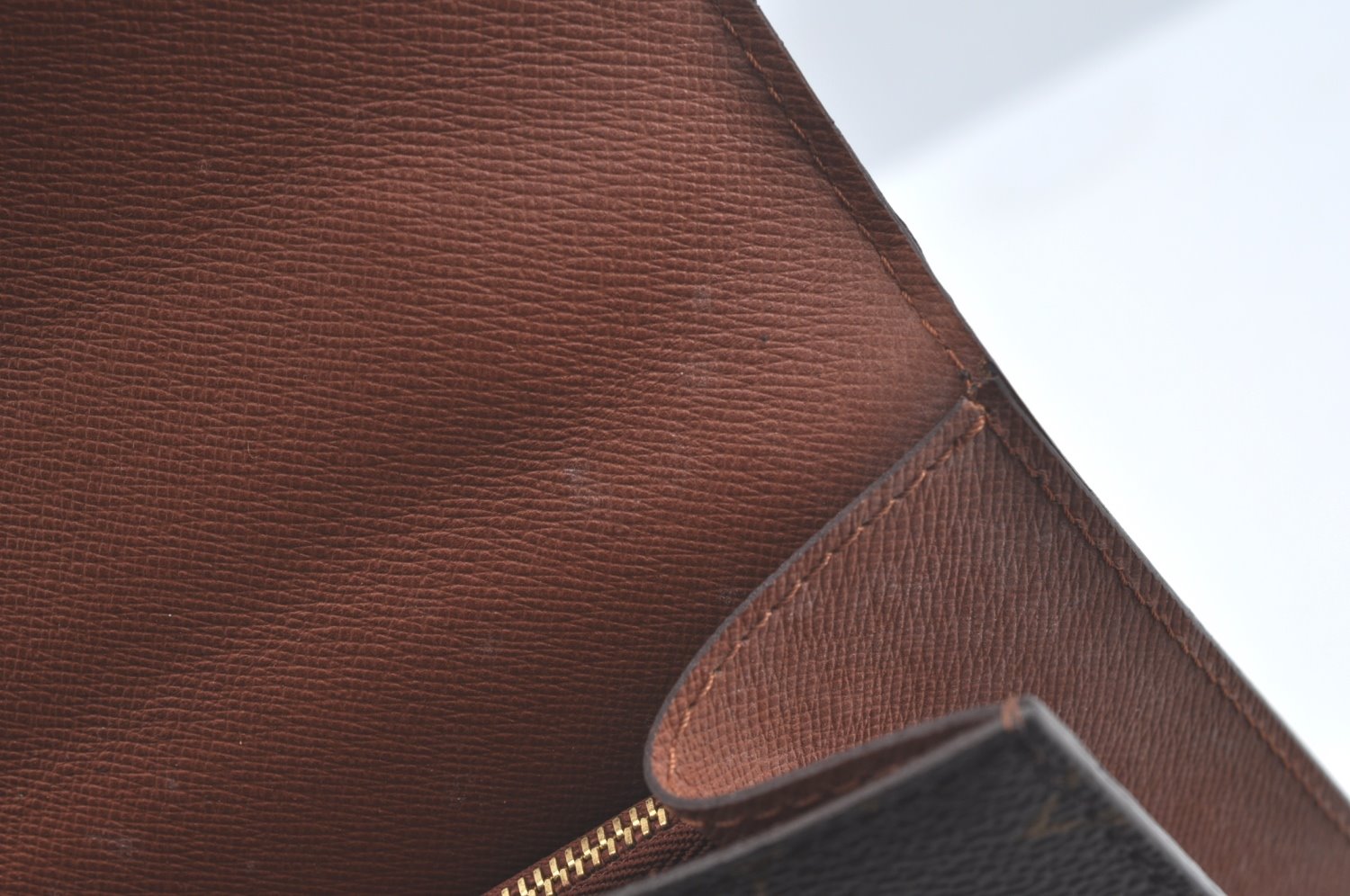 Authentic Louis Vuitton Monogram Malesherbes Hand Bag Purse M51379 LV 9272I