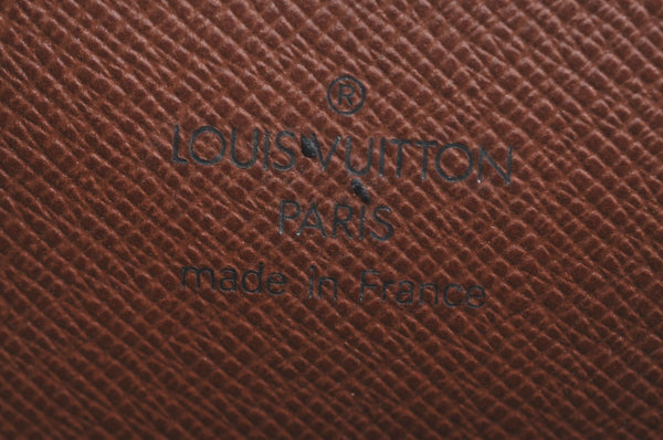 Authentic Louis Vuitton Monogram Malesherbes Hand Bag Purse M51379 LV 9272I