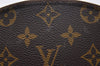 Authentic Louis Vuitton Monogram Trousse Demi Ronde 23 Pouch M47520 Junk 9273I