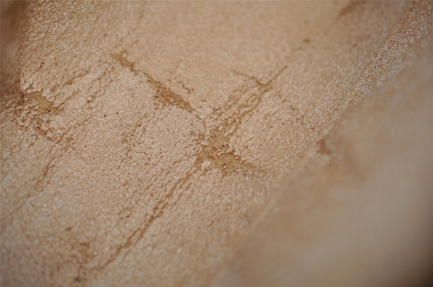 Authentic Louis Vuitton Monogram Trousse Demi Ronde 23 Pouch M47520 Junk 9273I