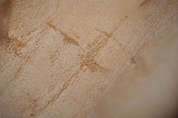 Authentic Louis Vuitton Monogram Trousse Demi Ronde 23 Pouch M47520 Junk 9273I