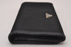 Authentic PRADA Vintage Nylon Leather Long Wallet Purse Black 9274I