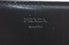 Authentic PRADA Vintage Nylon Leather Long Wallet Purse Black 9274I