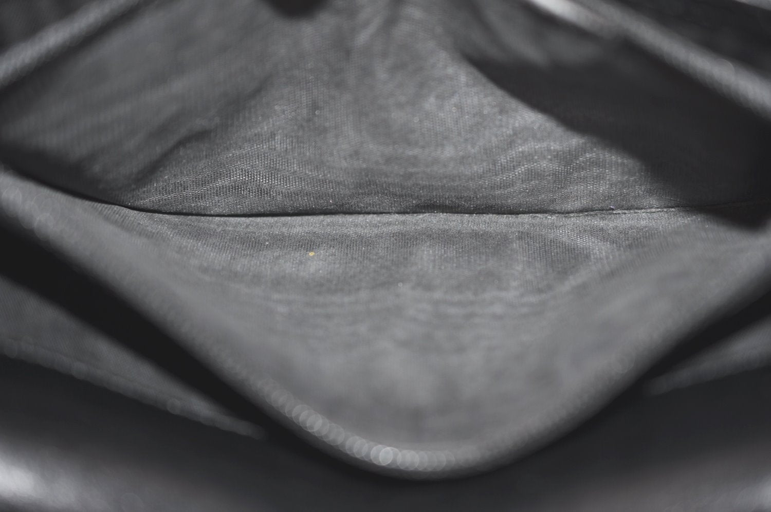 Authentic PRADA Vintage Nylon Leather Long Wallet Purse Black 9274I