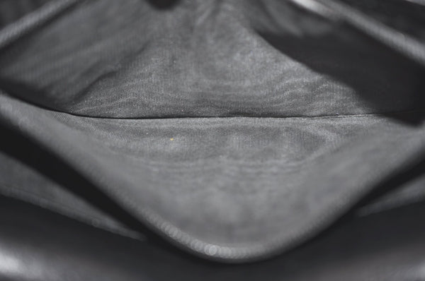 Authentic PRADA Vintage Nylon Leather Long Wallet Purse Black 9274I