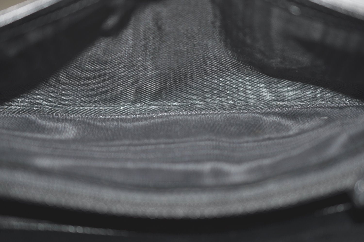 Authentic PRADA Vintage Nylon Leather Long Wallet Purse Black 9274I