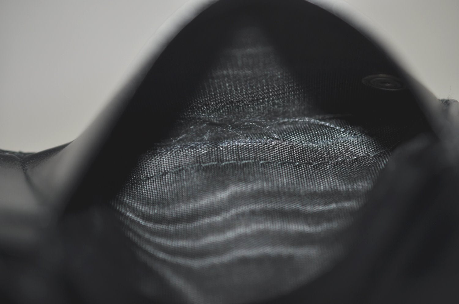 Authentic PRADA Vintage Nylon Leather Long Wallet Purse Black 9274I