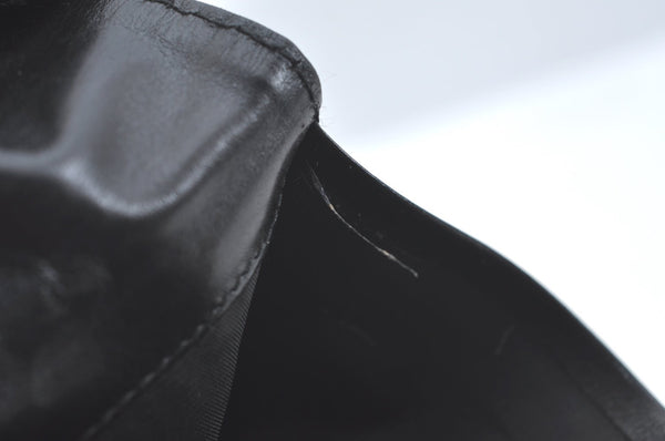 Authentic PRADA Vintage Nylon Leather Long Wallet Purse Black 9274I