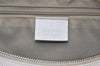 Authentic GUCCI Hand Boston Bag Purse GG Canvas Leather 0000851 Light Blue 9275I
