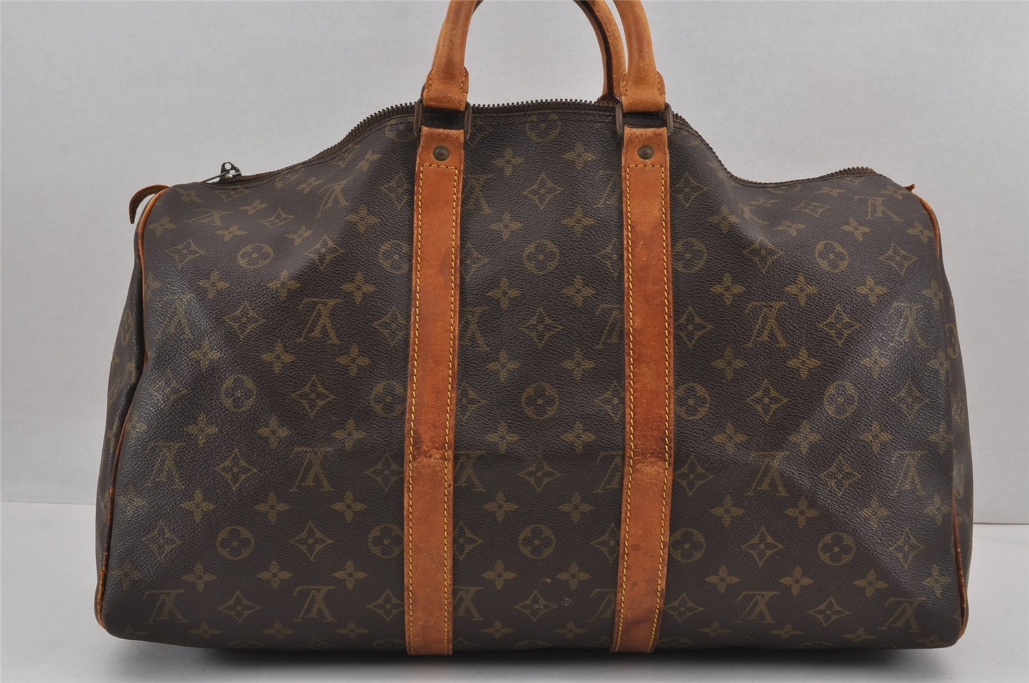 Authentic Louis Vuitton Monogram Keepall 45 Travel Boston Bag M41428 LV 9275J