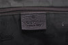 Authentic GUCCI Tribeca Tassel Tote Bag GG Canvas Leather 211954 Brown 9276I