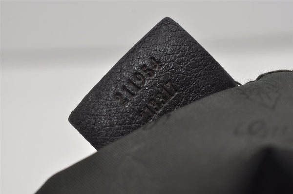 Authentic GUCCI Tribeca Tassel Tote Bag GG Canvas Leather 211954 Brown 9276I