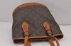 Authentic Louis Vuitton Monogram Bucket PM Shoulder Tote Bag Old Model LV 9276J