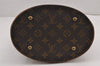 Authentic Louis Vuitton Monogram Bucket PM Shoulder Tote Bag Old Model LV 9276J