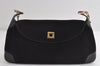 Authentic GUCCI Animalier Tiger Shoulder Bag Suede Leather 0014113 Black 9278I