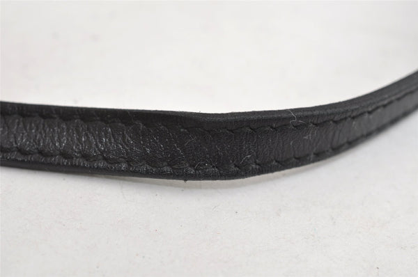 Authentic GUCCI Animalier Tiger Shoulder Bag Suede Leather 0014113 Black 9278I