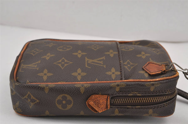 Authentic Louis Vuitton Monogram Danube Shoulder Cross Bag Old Model LV 9278J