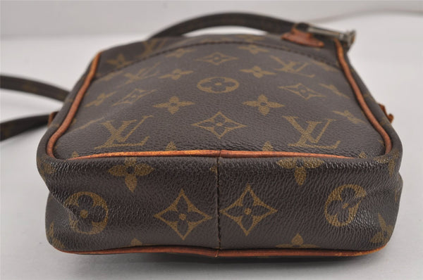 Authentic Louis Vuitton Monogram Danube Shoulder Cross Bag Old Model LV 9278J