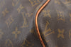 Authentic Louis Vuitton Monogram Sac Souple 45 Hand Boston Bag Old Model 9281J