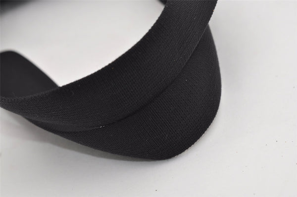 Authentic GUCCI Vintage Shoulder Tote Bag GG Canvas Leather 0190402 Black 9283I