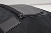 Authentic GUCCI Vintage Shoulder Tote Bag GG Canvas Leather 0190402 Black 9283I