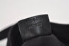 Authentic GUCCI Vintage Shoulder Tote Bag GG Canvas Leather 0190402 Black 9283I