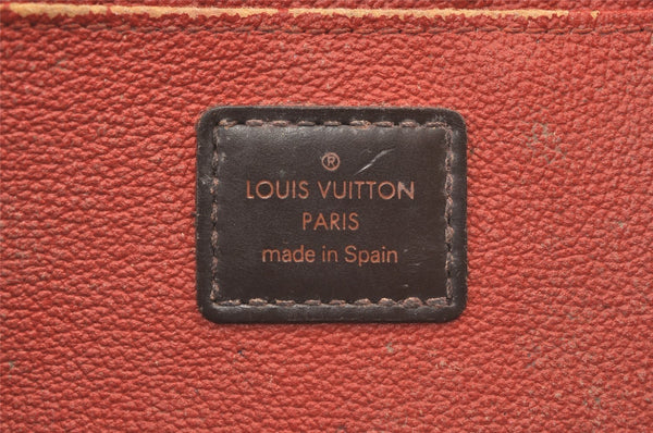 Authentic Louis Vuitton Damier Pochette Cosmetic PM Pouch N47516 LV 9283J