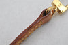 Authentic Louis Vuitton Leather Shoulder Strap Beige 49.4" LV 9284J