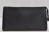 Authentic Louis Vuitton Epi Pochette Accessoires Pouch Black M52952 LV 9285J