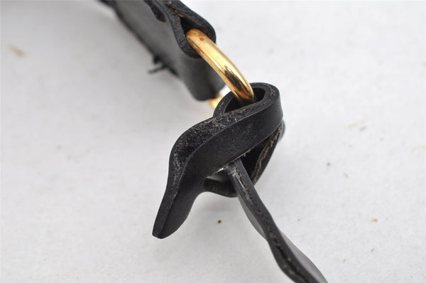 Authentic Louis Vuitton Epi Pochette Accessoires Pouch Black M52952 LV 9285J